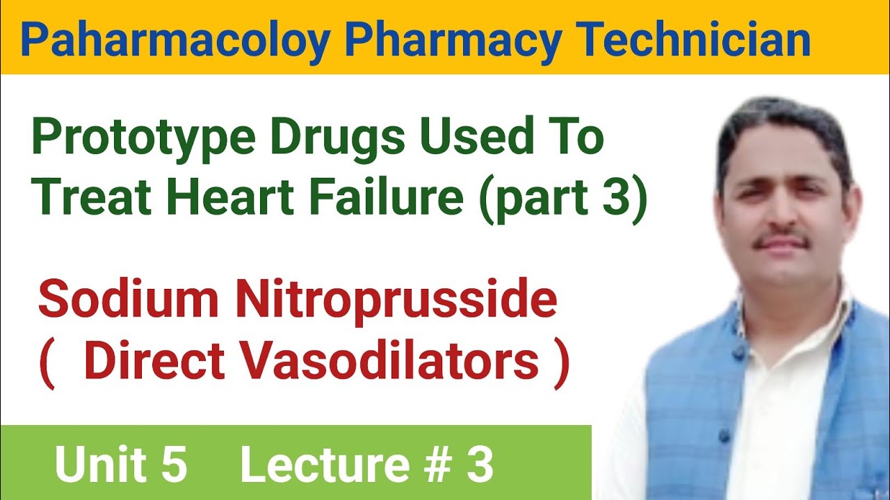 Sodium Nitroprusside Mechanism Of Action Pharmacology YouTube