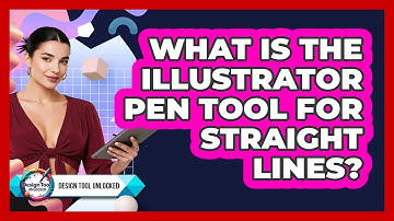 What Is The Illustrator Pen Tool For Straight Lines?