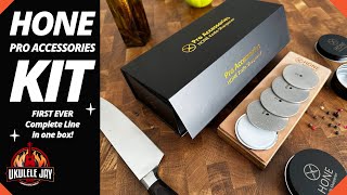 From Dull to Deadly Sharp: Hone Rolling Knife Sharpener PRO ACCESSORIES KIT REVIEW & Tutorial