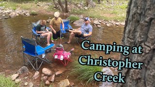 Camping at Christopher Creek