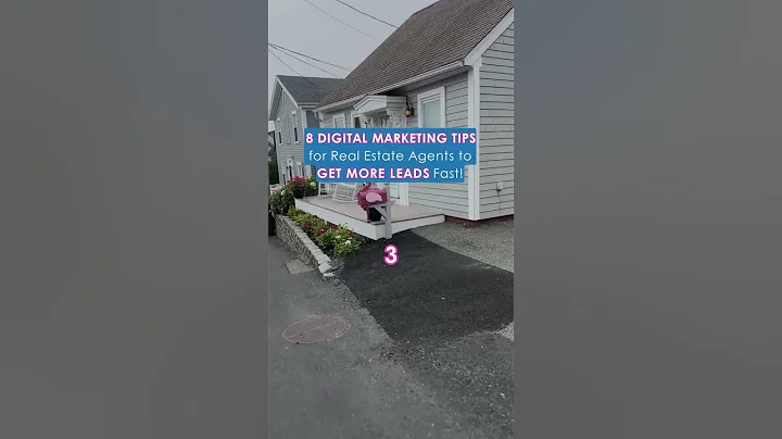 8 digital marketing tips for real estate agents to get MORE LEADS fast! #realestatemarketingtips