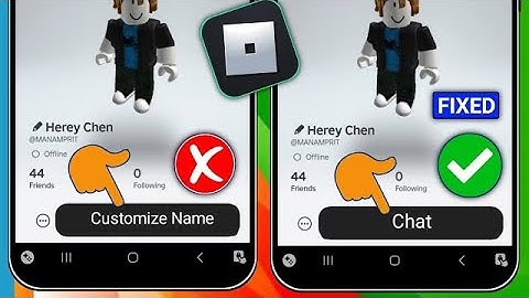 How To Fix Roblox Chat Option Not Showing | Roblox Message Option Missing