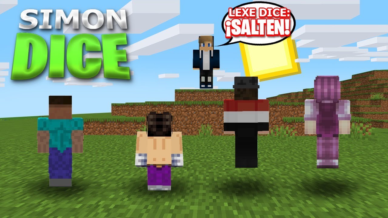 SIMÓN DICE CON SUSCRIPTORES EN MINECRAFT!!