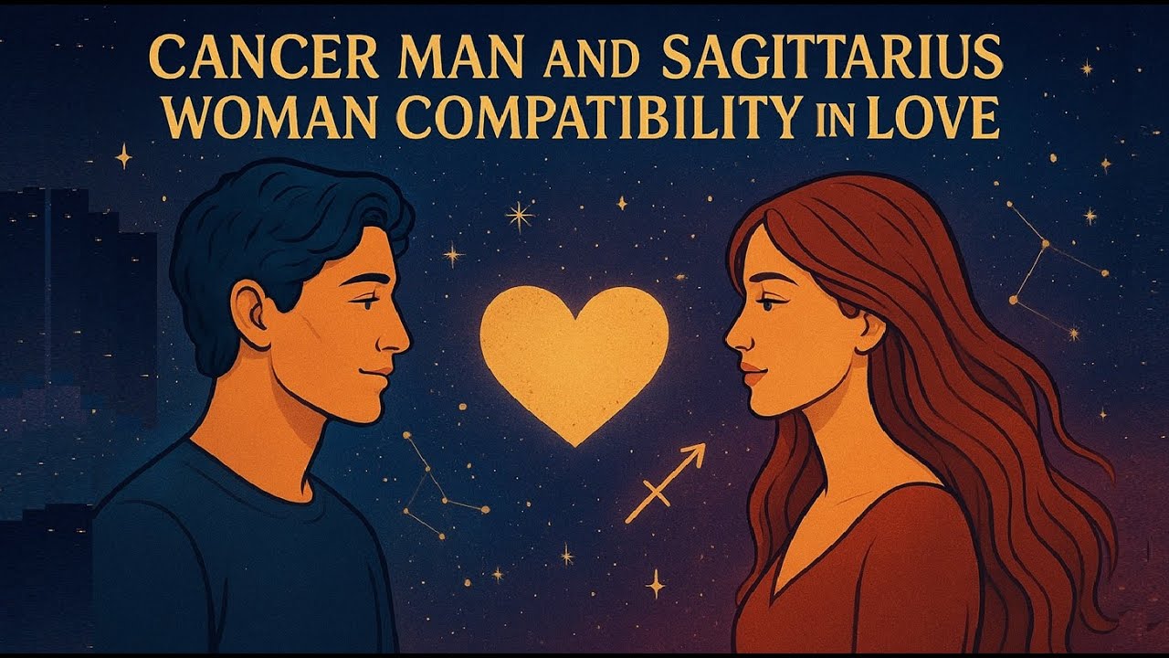 Совместимость мужчины-Рака и женщины-Стрельца в любви: эмоциональная глубина и пламенная свобода