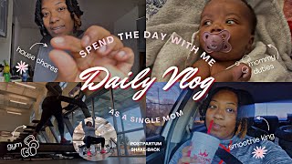 VLOG| GYM| SMOOTHIE RUN| HOUSE CHORES| MOMMY DUTIES| @lifeasmo