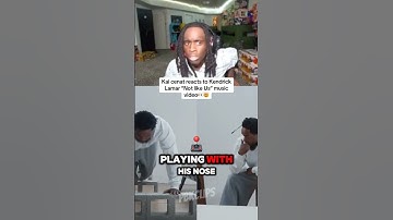 Thumbnail of Kai Cenat reacts to Kendrick Lamar NOT LIKE US Music Video 😭