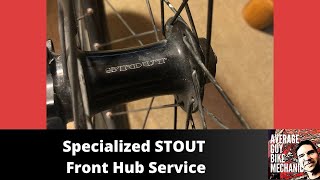 specialized stout front hub service