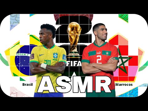 Asmr Brasil vs Marrocos - copa2026