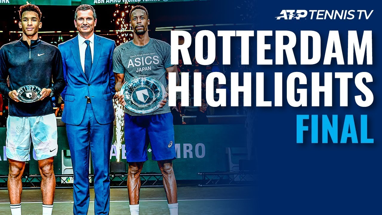 Gael Monfils Defeats Auger-Aliassime for 10th ATP Title | Rotterdam 2020 Final Highlights