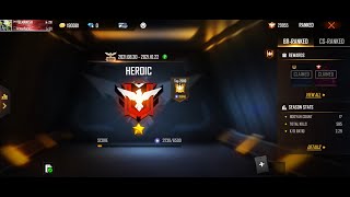 Free Fire Ranked Push Gameplay Bl Ff Gaming Manish| Like Share And Subscribe