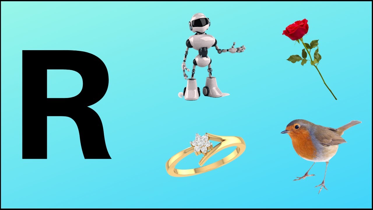 Only Learn R letter Words With Me YouTube