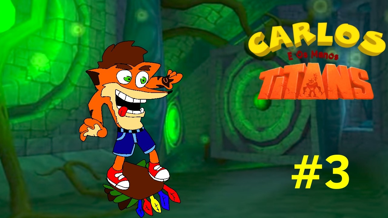 crash of the titans parte 3 - deslizando no skate