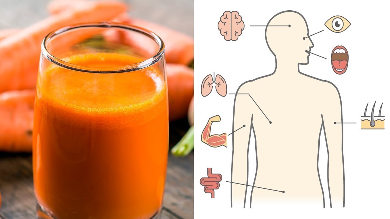 Isto é o que Beber Suco de Cenoura Todos os dias pode fazer por você