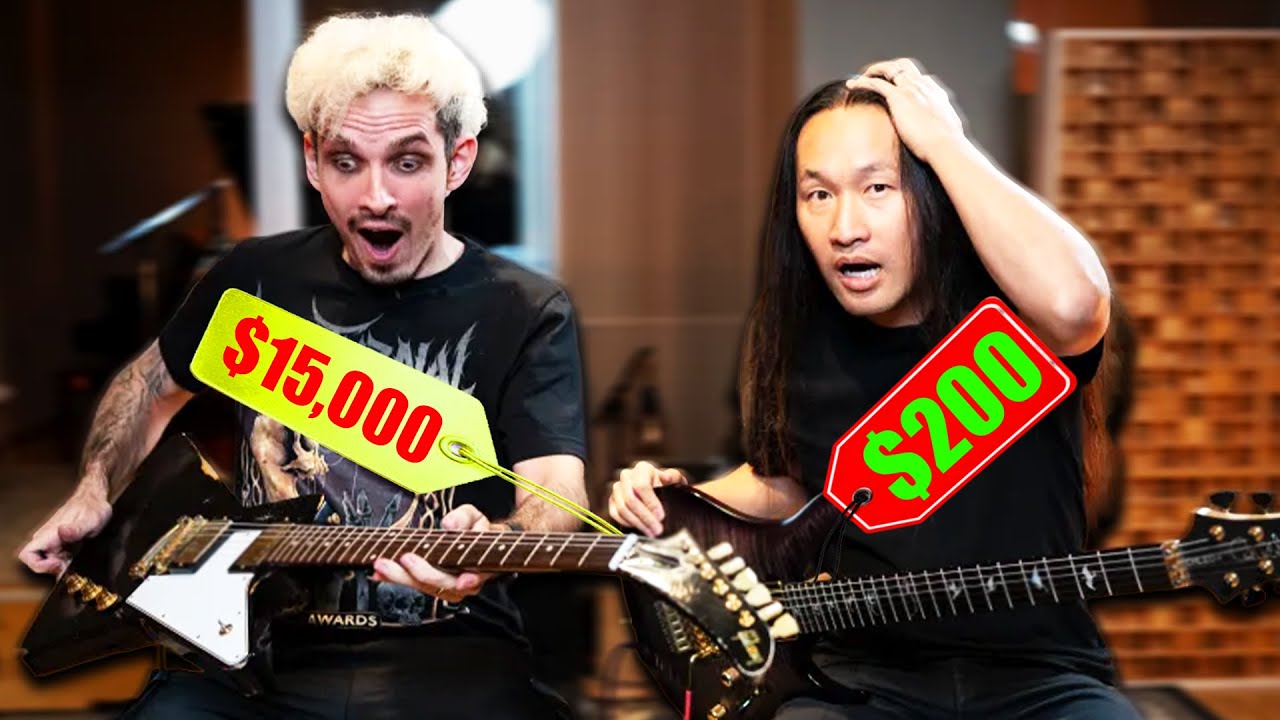 $15,000 Guitar vs $200 Guitar (feat. Herman Li)