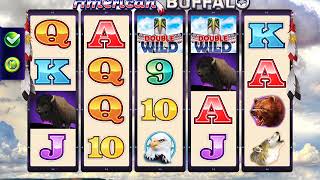 AMERICAN BUFFALO Video Slot Casino Game with a " BIG WIN" FREE SPIN BONUS screenshot 4