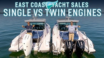 Single VS Twin Outboard Engines? Which is BEST on an Axopar 29?