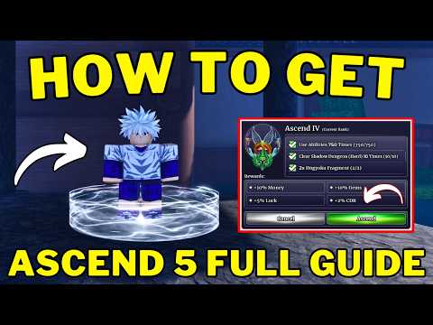 How To Get Ascension 5 in Sailor Piece | Ascension Level 5 Full Guide (All Requirements) Roblox