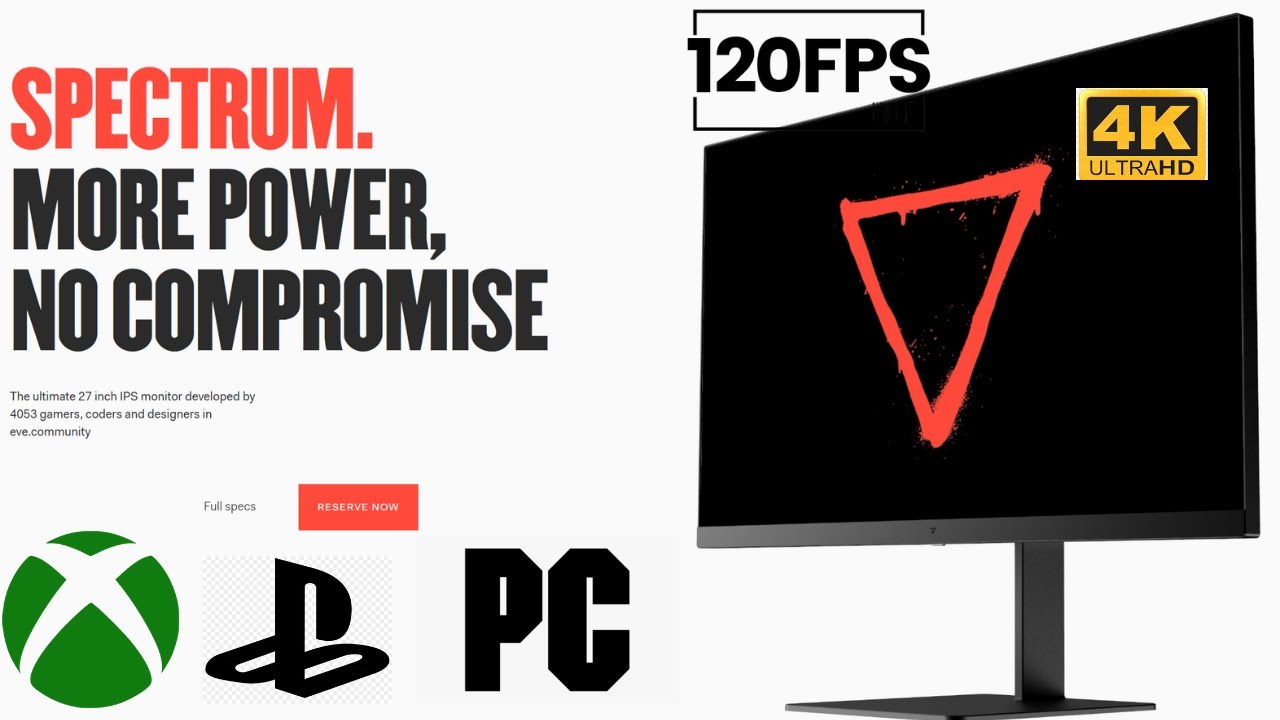 ECRAN GAMER POUR PS5, XBOX SERIES X OU S, PC ( HDMI 2.1, 4K, 120 FPS) ?  