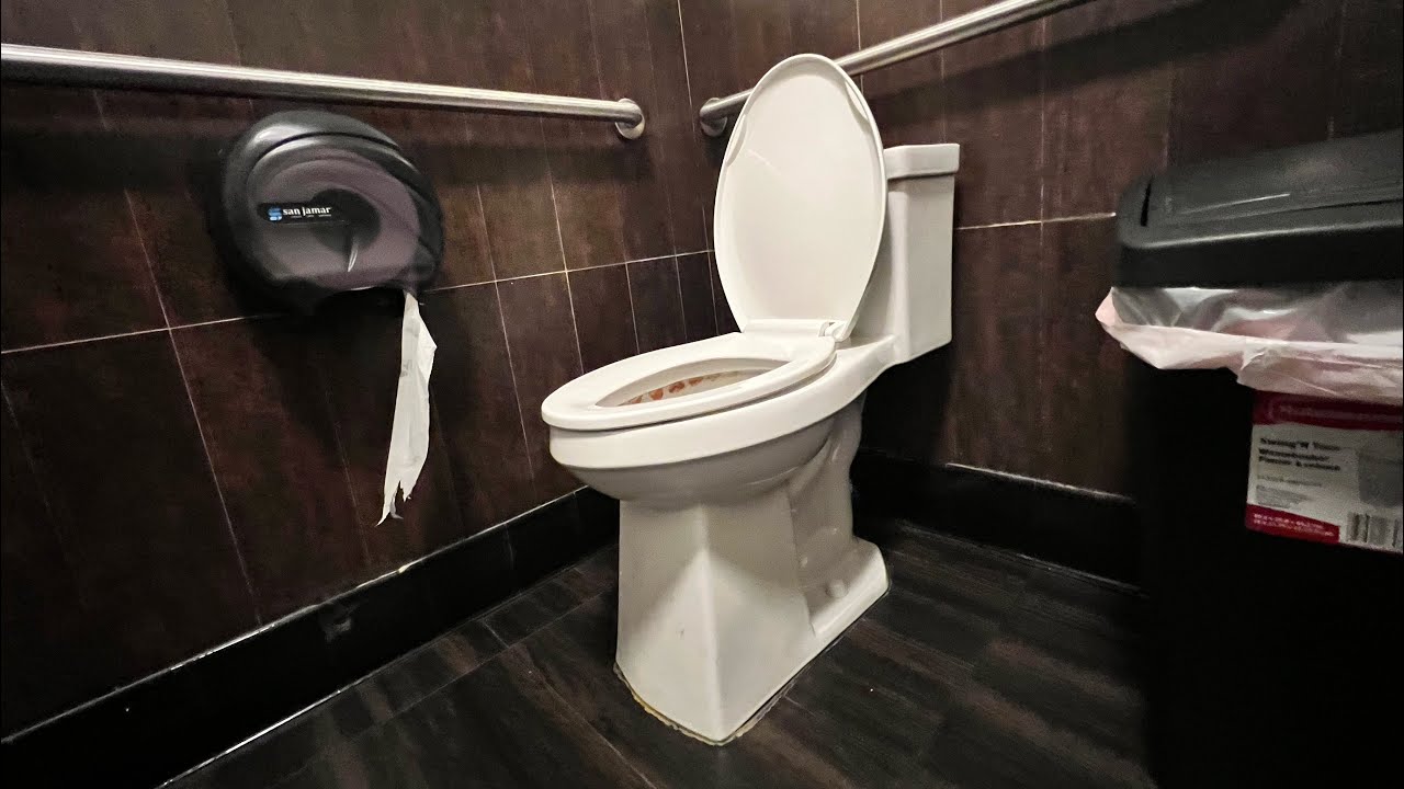 Danze Toilet Flush Janejira Thai Bistro, Pasadena, California, USA