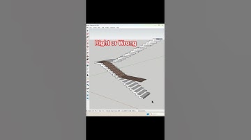 Staircase Carpet in 40 Seconds! 🔥 #Shorts #sketchup