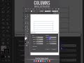 Create Columns on Adobe Illustrator ai illustration 