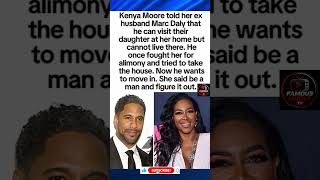 Famous Kenya Moore Responds to Marc Daly Living Situation Debate #africanews #shortupdatednews #viralvideo Wealth