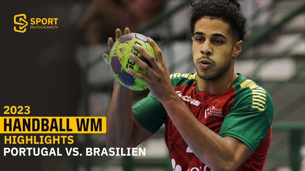 Portugal und Brasilien liefern sich einen heißen Tanz SDTV Handball