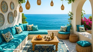 Summer Cabin Jazz | Soft Jazz Melodies With The Rustic Elegance Of Mediterranean Terrace For Work