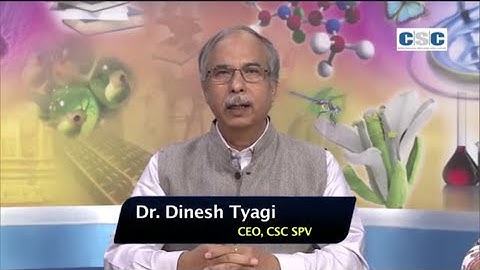 Dr. Dinesh Tyagi, CEO CSC SPV talking About Workings Of CSC