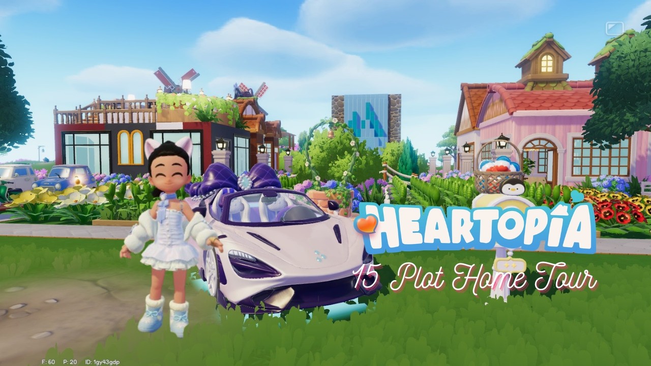 15 Plots Home Tour // Heartopia // PC + Mobile