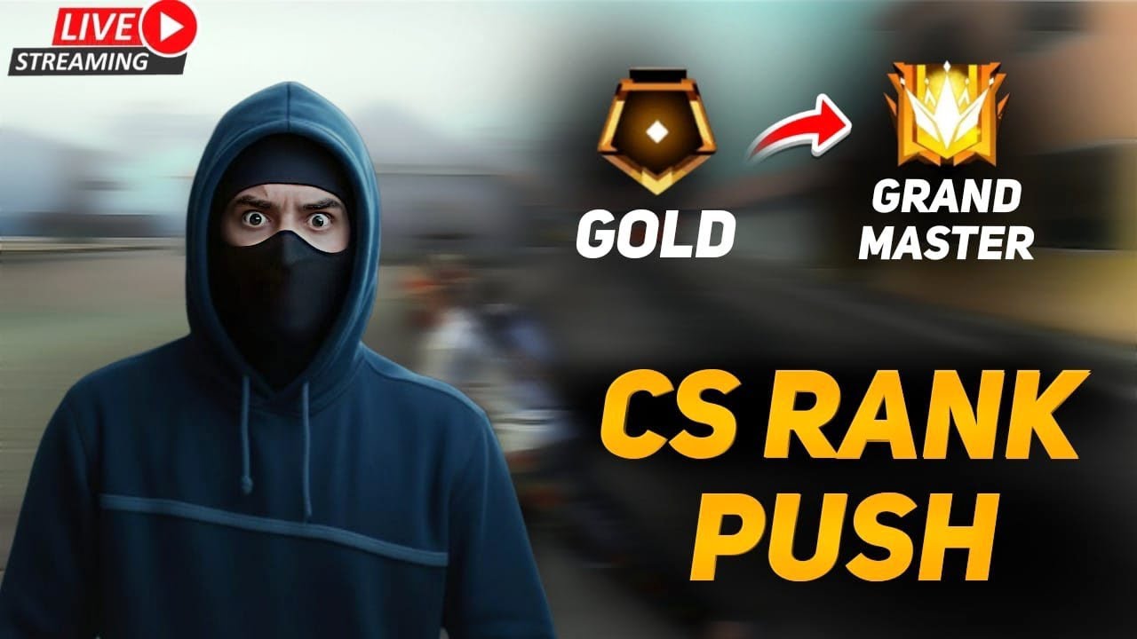 FREE FIRE LIVE STREAM 🔴 | CS RANK PUSH 🔥 - YouTube