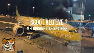 Flight Review - Flying Scoot Red Eye - Melbourne to Singapore. Is it really as bad as people say?