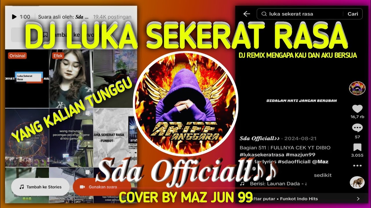 Dj Luka Sekerat Rasa MENGAPA KAU DAN AKU BERSUA Dj Remix Yang Kalian Tunggu!! By Maz Jun 99