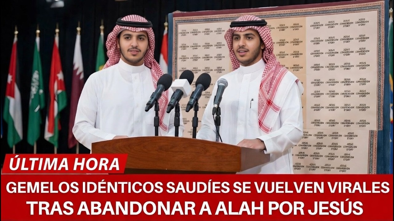 Gemelos idénticos sauditas se vuelven virales por su conversión: 