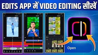 Instagram Edits App Video Editing | Edits App Me Reels Kaise Banaye | Edits App Editing Tutorial screenshot 3