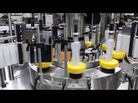 Rotary Labeling System for Personal Care Products | Front & Back Labeling up to 130 BPM
