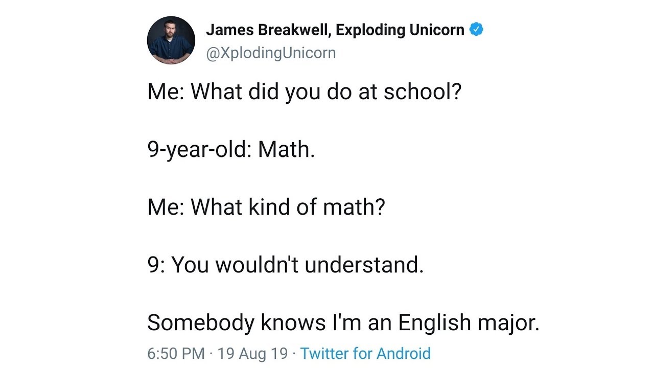 Behind the Tweet: Math - YouTube