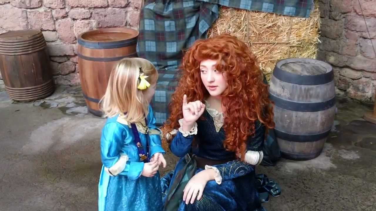 Abbie Meeting Merida from Brave
