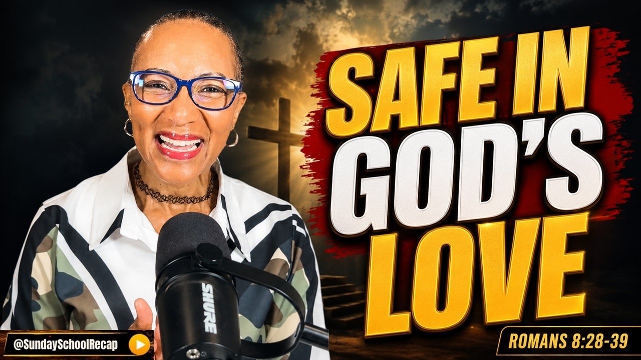 COGIC Sunday School, Safe in God's Love, August 9, Romans 8:28-39, Lesson 10