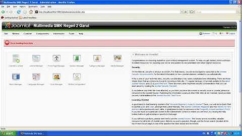 Membuat website di localhost dengan Joomla! Part 2: Make Over  Template