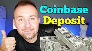 How To Deposit Money On Coinbase In Under 3 Min - Easy Step By Step Guide