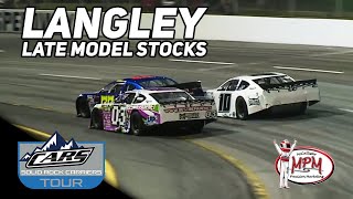 100th Race Delivers Drama | CARS Tour Late Model Stock Cars at Langley Speedway