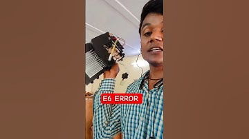 Godrej Inverter AC E6 error solved #sunilrajbhar