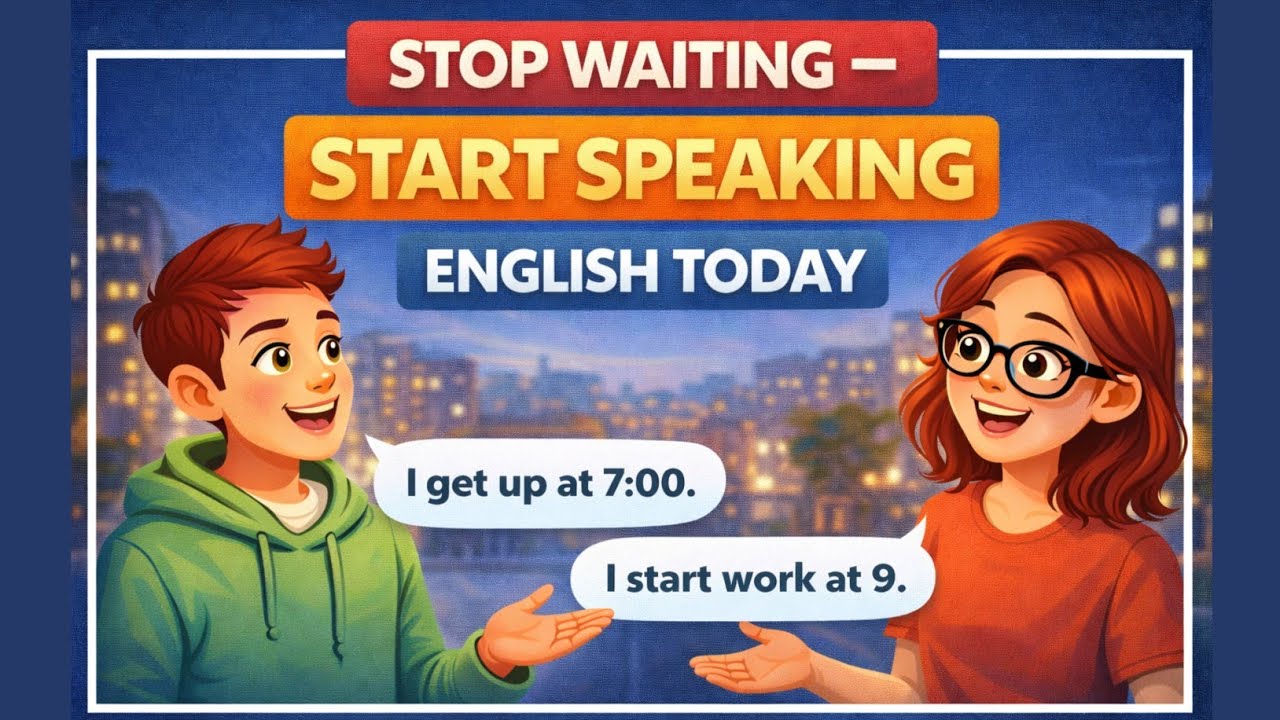 Stop Waiting — Start Speaking English Today