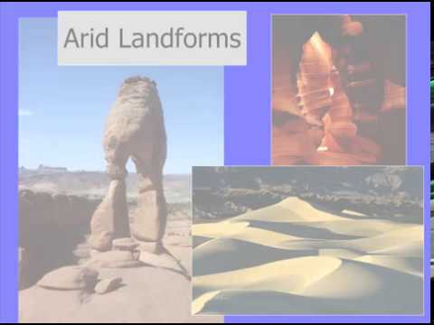 How Is An Arid Landscape Formed?