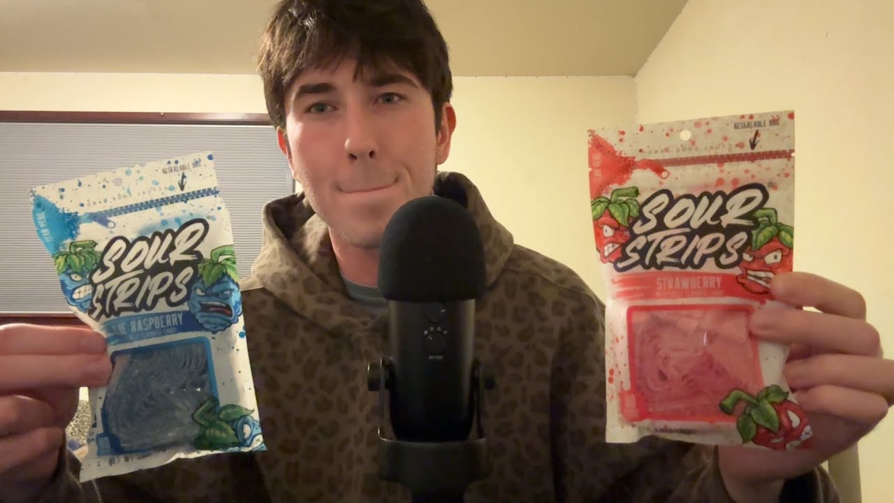 ASMR sour candy ramble
