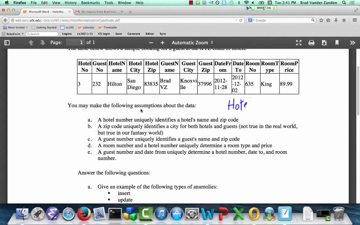 Sept 29 Normalization Case Study - YouTube