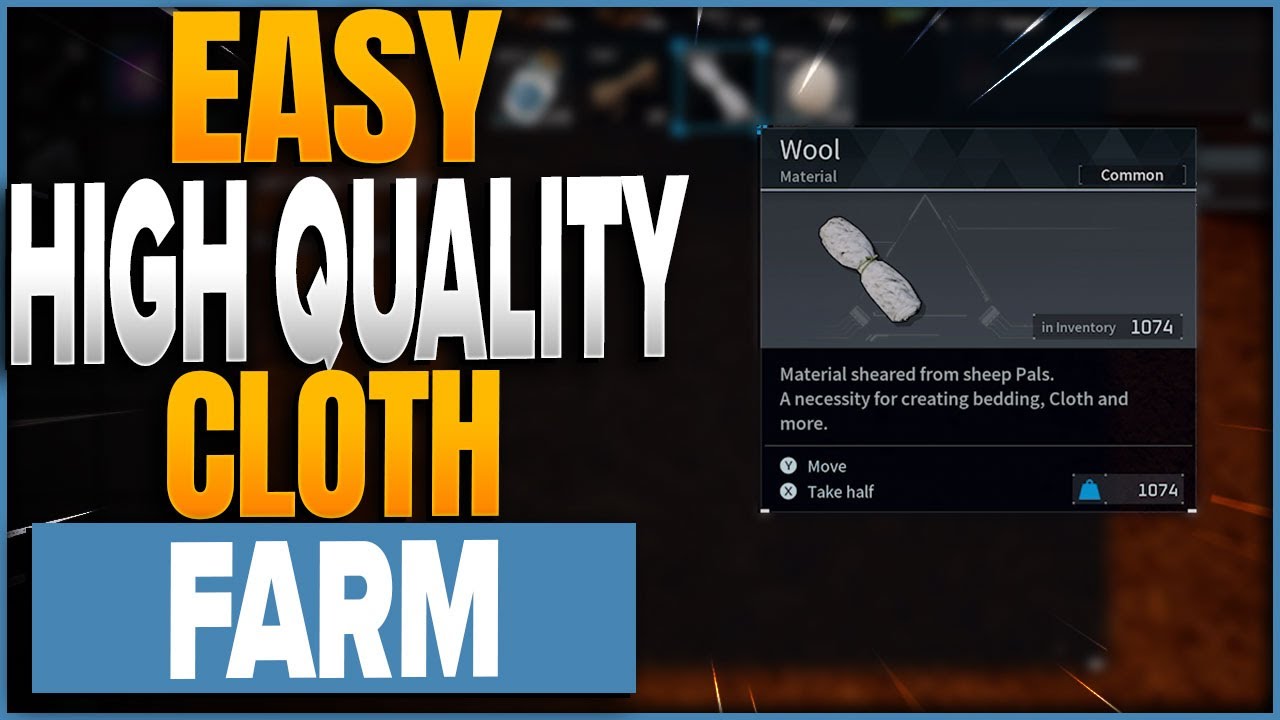 HUGE And EASY Wool Farm For High Quality Cloth In Palworld YouTube huge-and-easy-wool-farm-for-high-quality-cloth-in-palworld-youtube