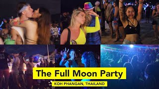 Uncensored Full moon party 2022 in 4k | Koh Phangan 🇹🇭