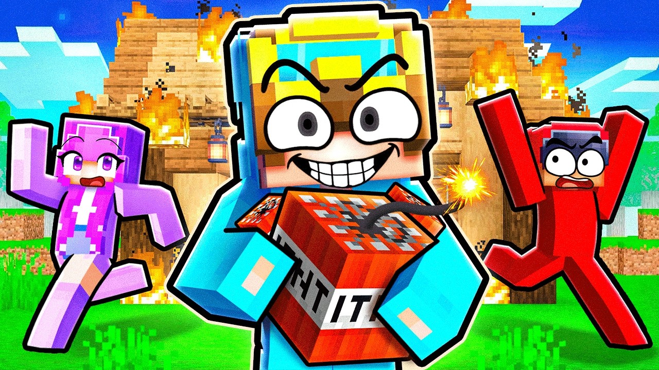 Nico Goes INSANE in Minecraft! - YouTube